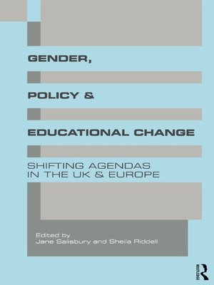 cover image of Gender, Policy and Educational Change